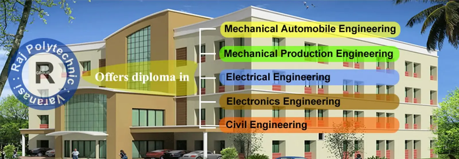 Raj Polytechnic Siswa Babatpur Varanasi campus