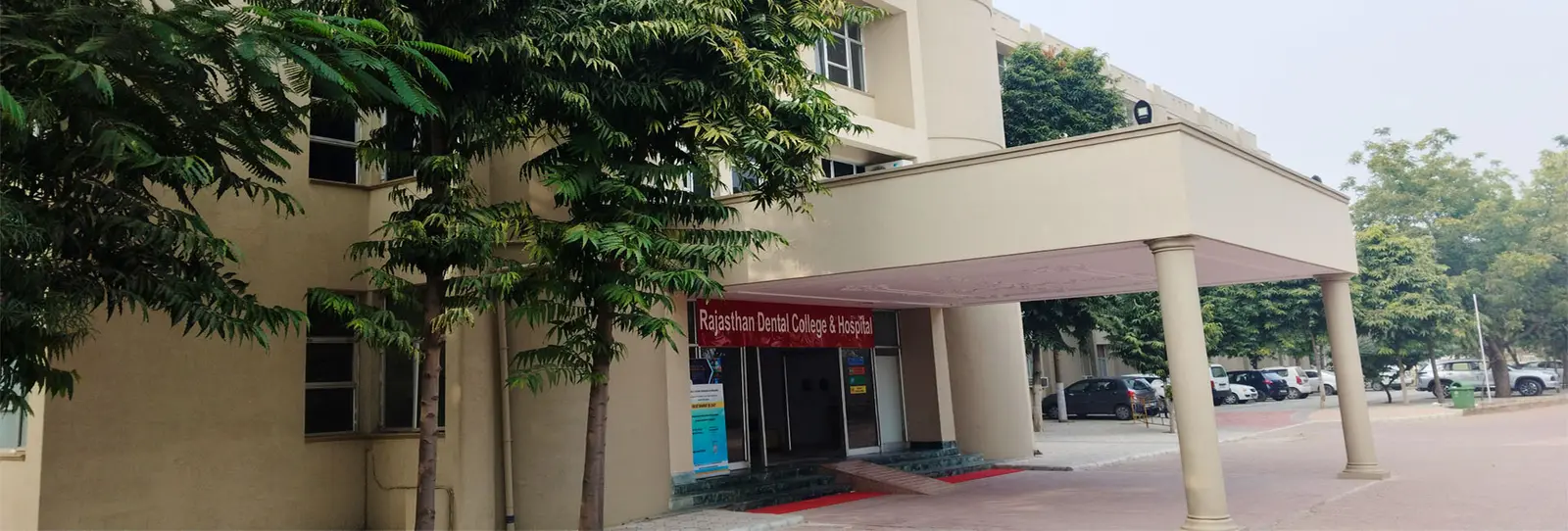 Rajasthan Dental College and Hospital campus