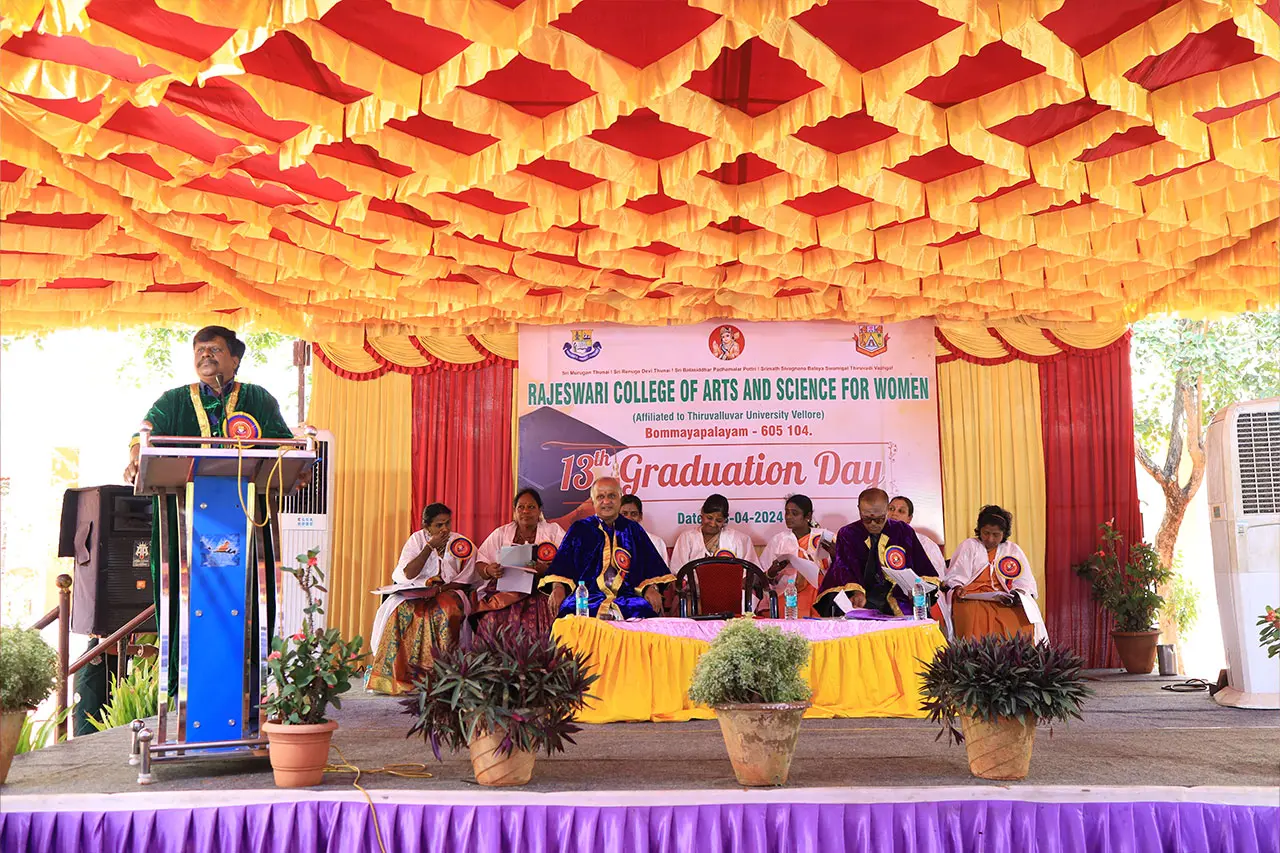 Rajeshwari College of Arts &science for women, Bommapalayam (village&post), Vanur Taluk-605 104ge campus