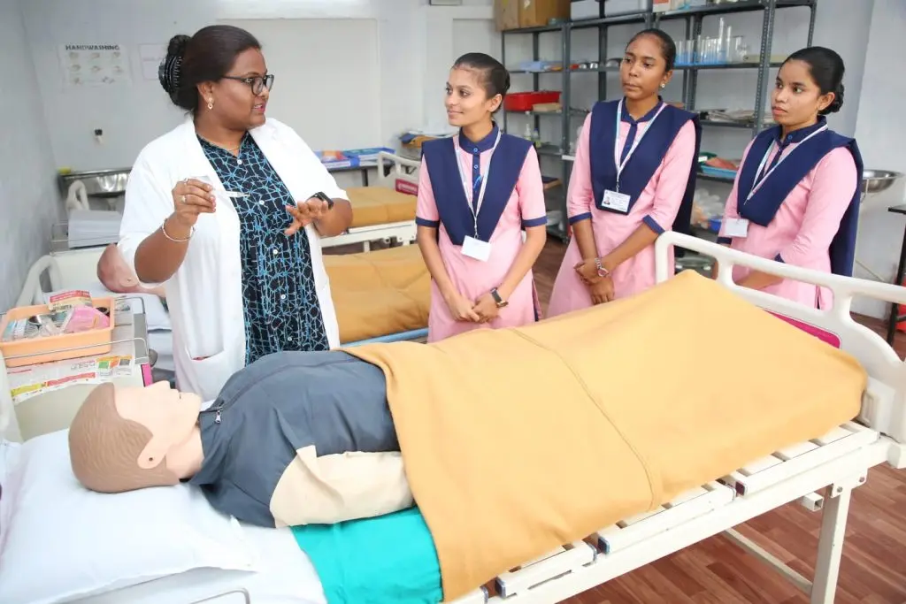 S Thangapazham College of Nursing campus