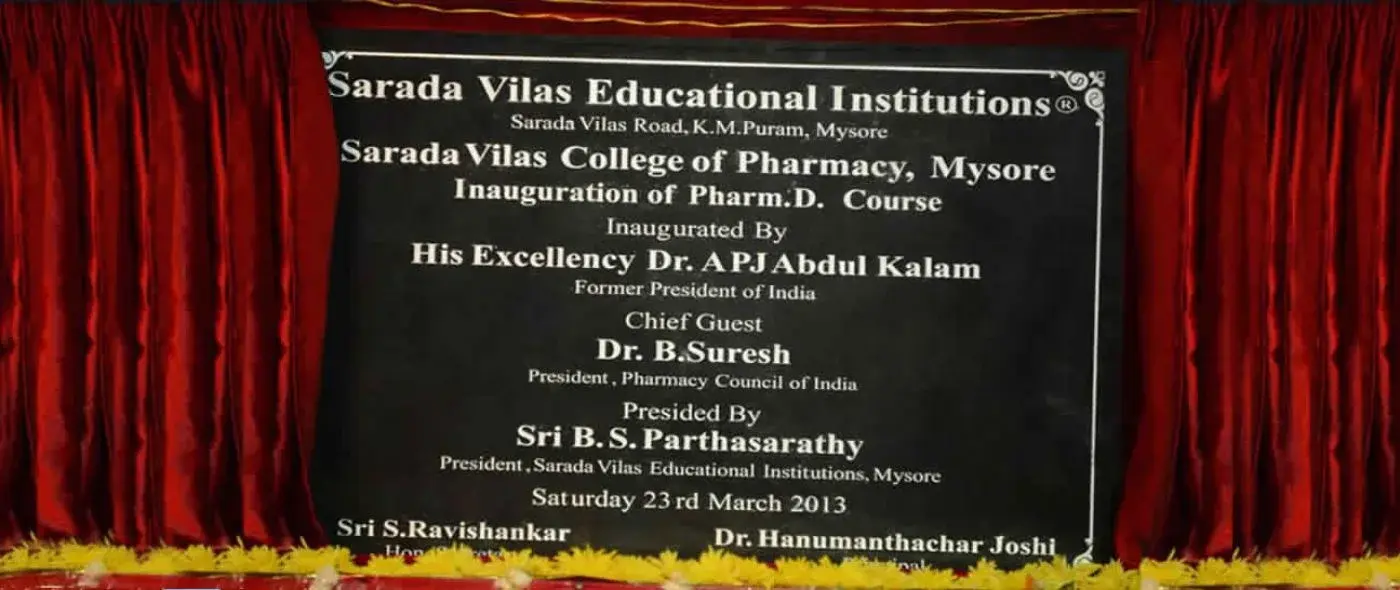 Sarada Vilas College of Pharmacy campus