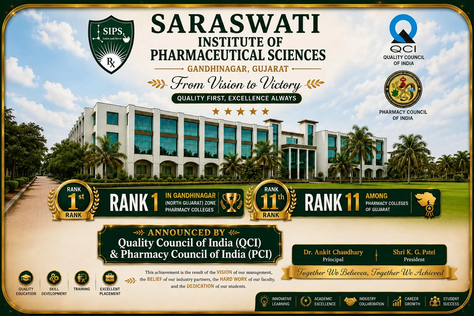 Saraswati Institute of Pharmaceutical Sciences, Chiloda 242 campus