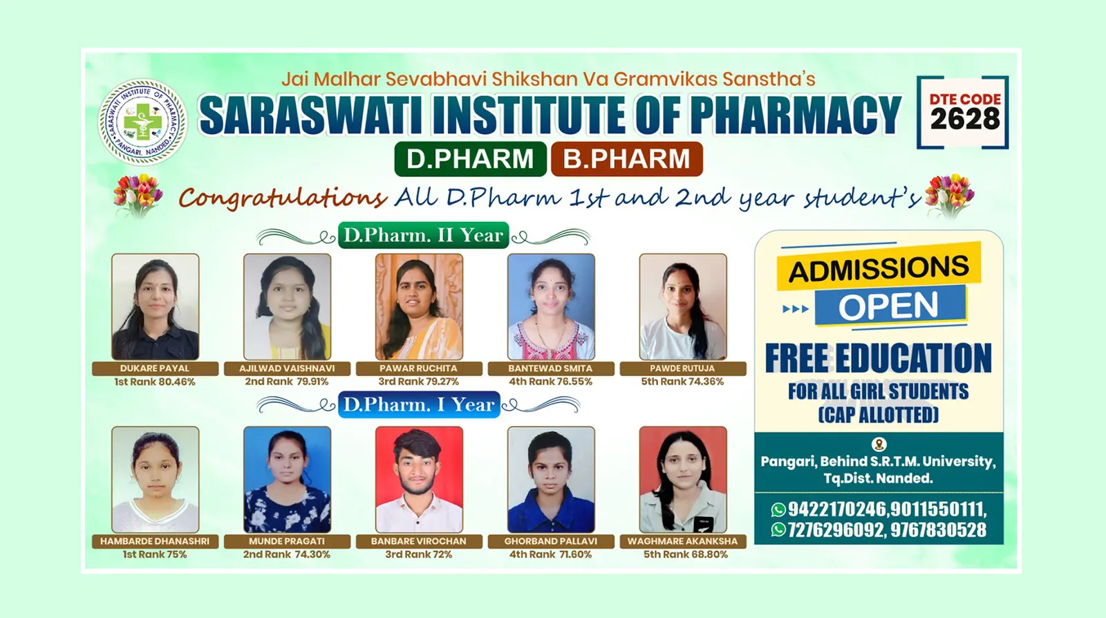 Saraswati Institute of Pharmacy campus