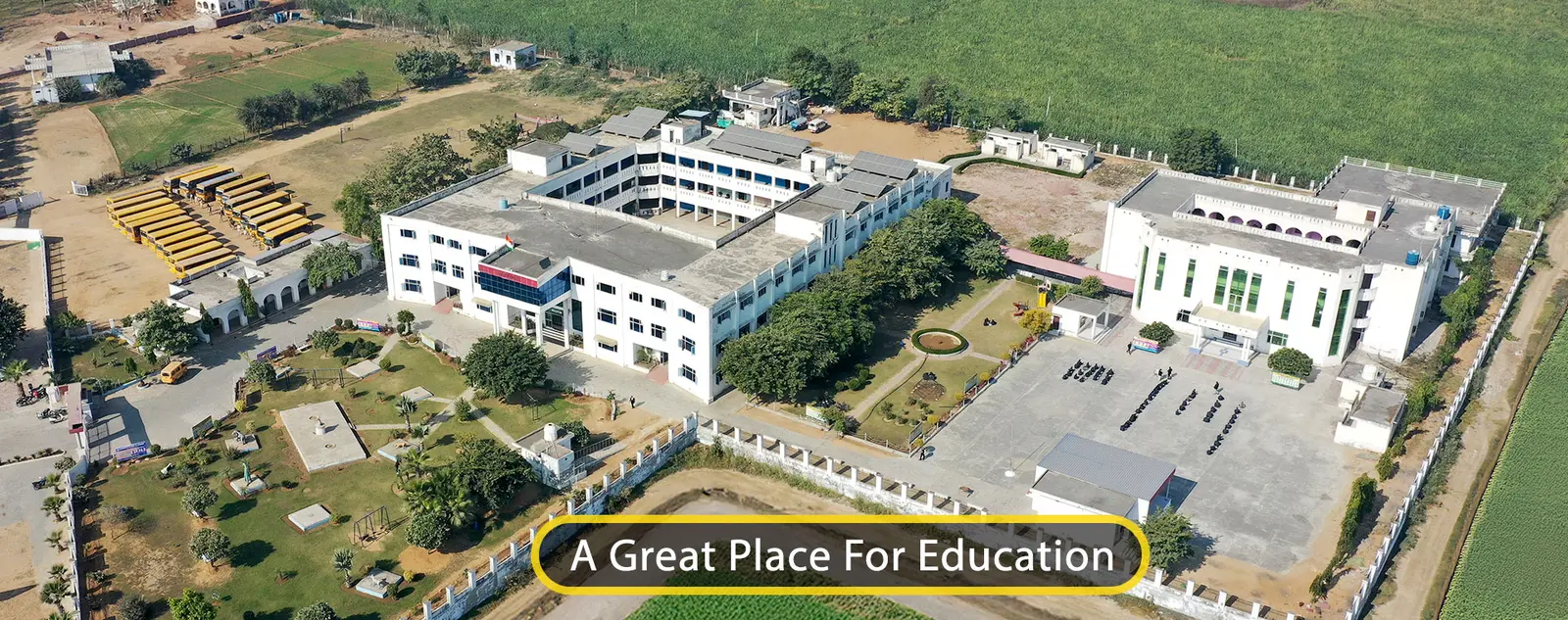 Sarvodya College of Pharmacy campus