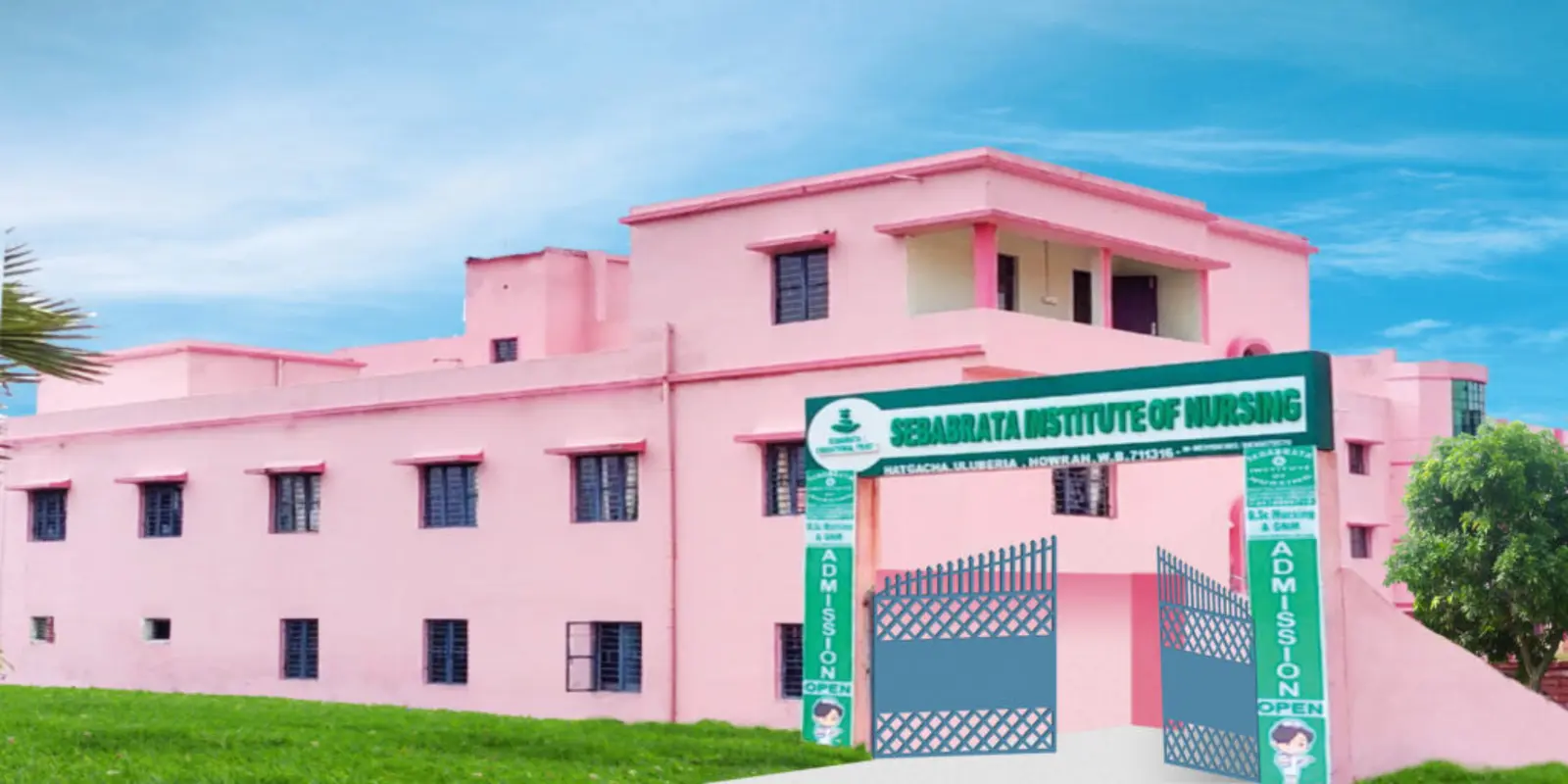 Sebabrata Institute of Nursing campus