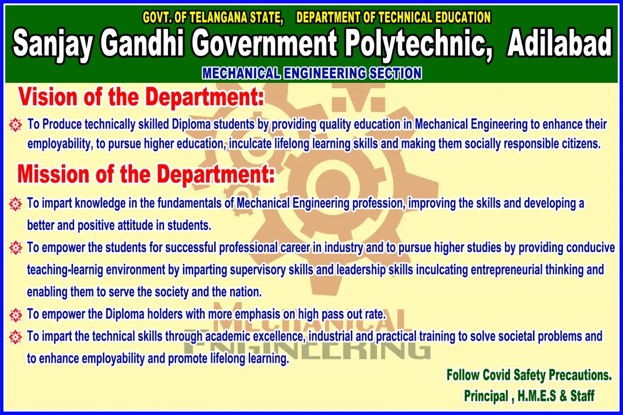 Sg Govt Polytechnic Adilabad campus