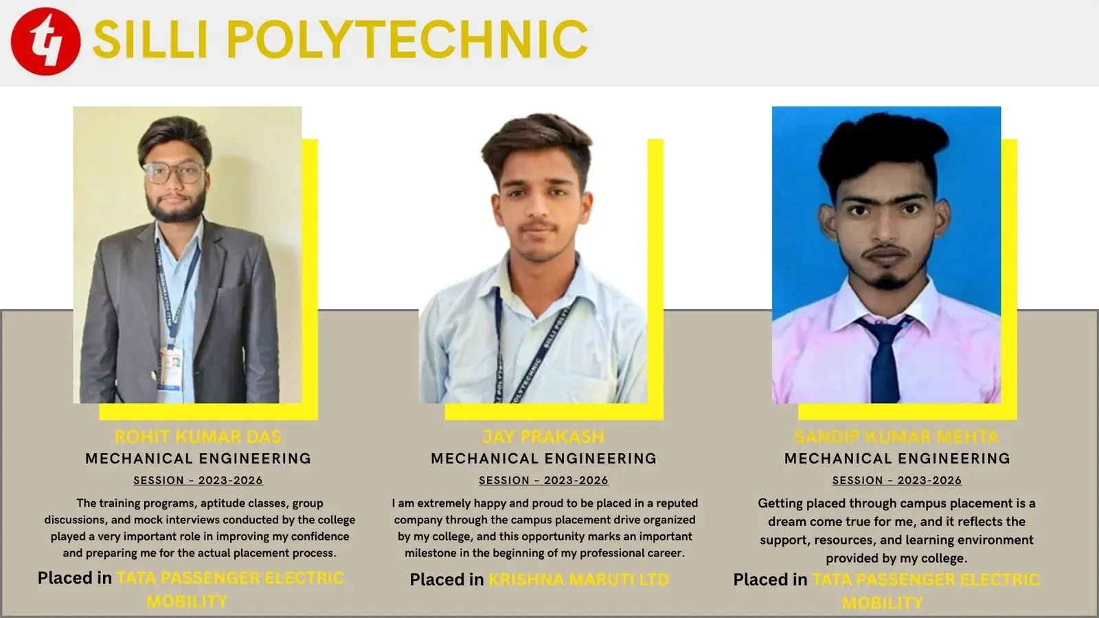 SILLI POLYTECHNIC (Estd. by Govt. of Jharkhand and Run by Techno India under PPP) campus