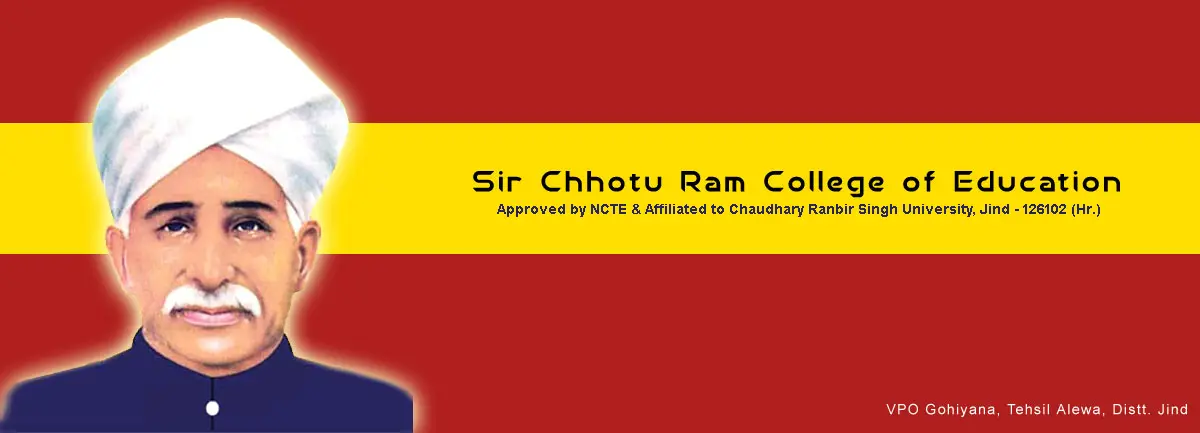 Sir Chottu Ram College of Education campus