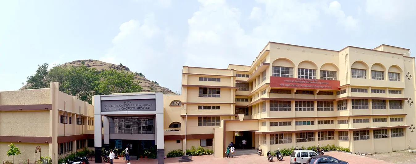 Snjb'S Smt. K. B. Abad Homoeopathic Medical College, Shri. R. P. Chordiya Hospital and Bhamashah Shri. V. D. Mehta, Dev Vijay P. G. Institute of Homoeopathy and Research Centre campus