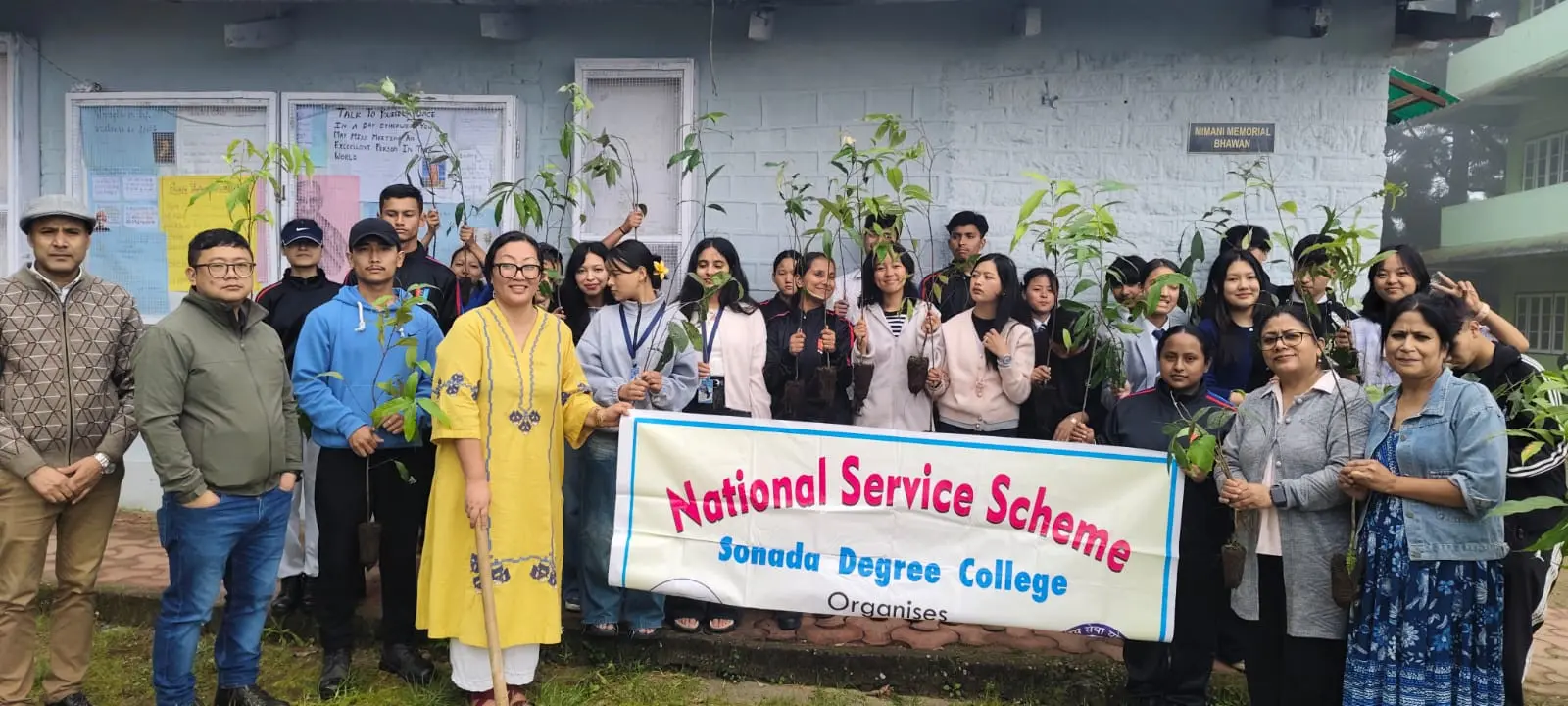Sonada Degree College campus