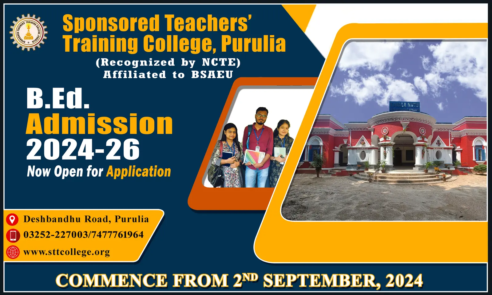 Sponsored Teachers' Training college campus