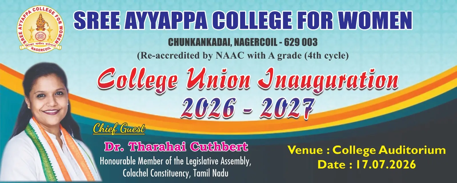 Sree Ayyappa College for Women, Ayyappanagar, Chunkankadai campus