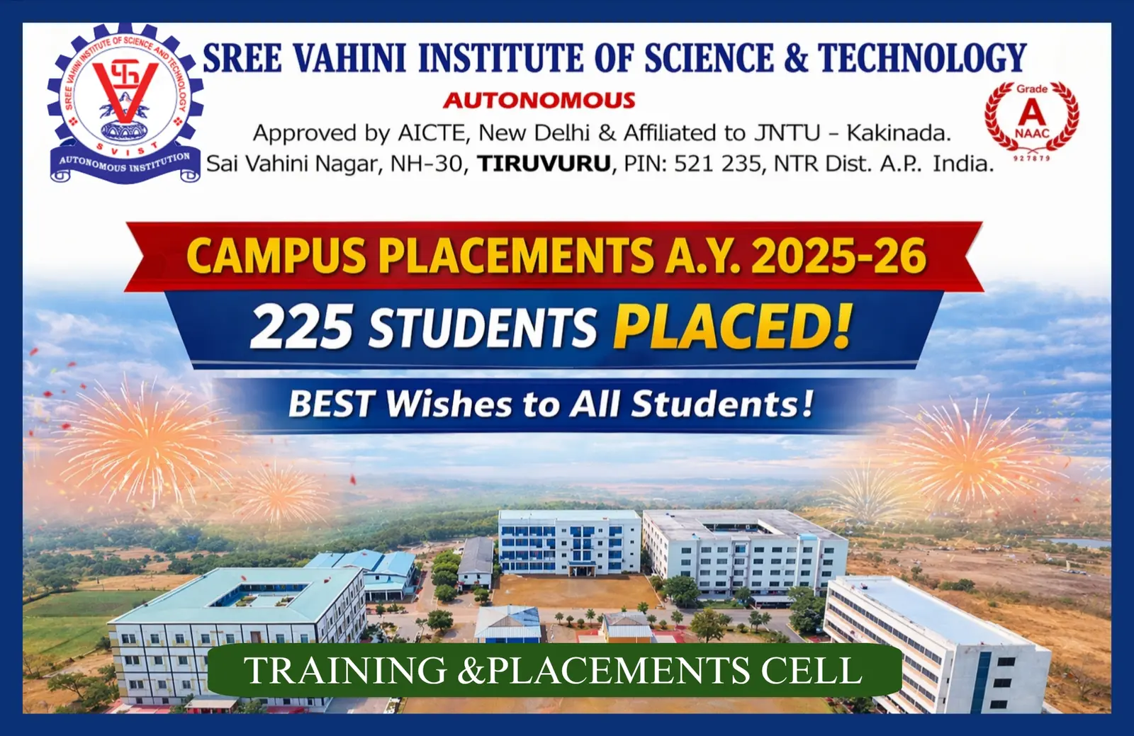 Sree Vahini Institute of Science and Technology campus