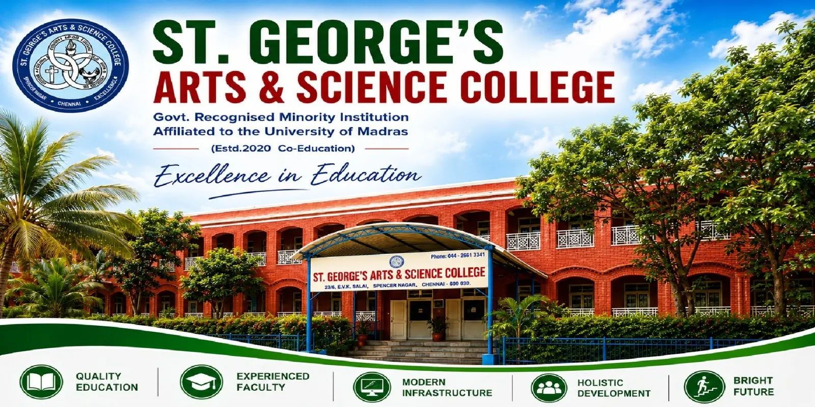 St Georges Arts and Science College campus
