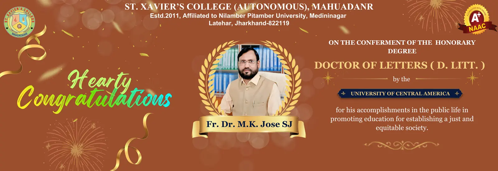 St.Xavier's College, Mahuadand campus