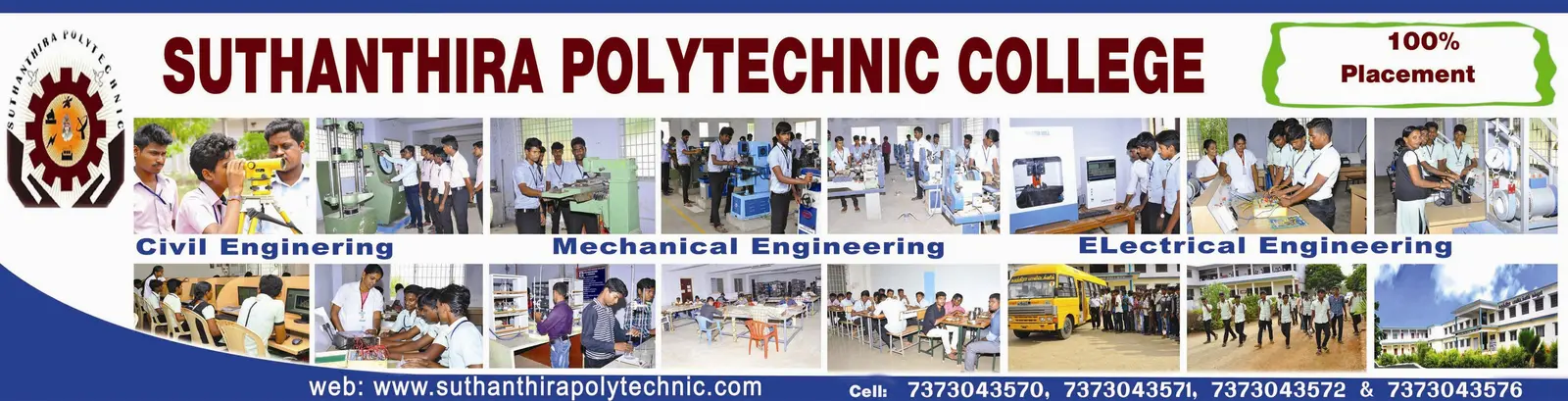 Suthanthira Polytechnic College, Natarajapuram, Kalayarkoil campus
