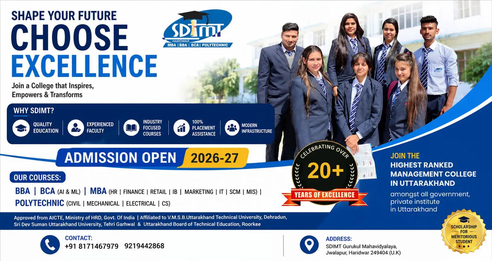 Swami Darshananand Institute of Management and Technology campus