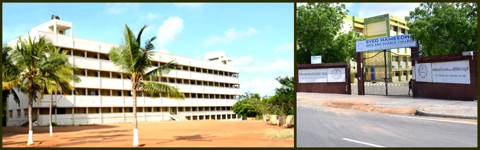 Syed Hameetha Arts and Science College campus