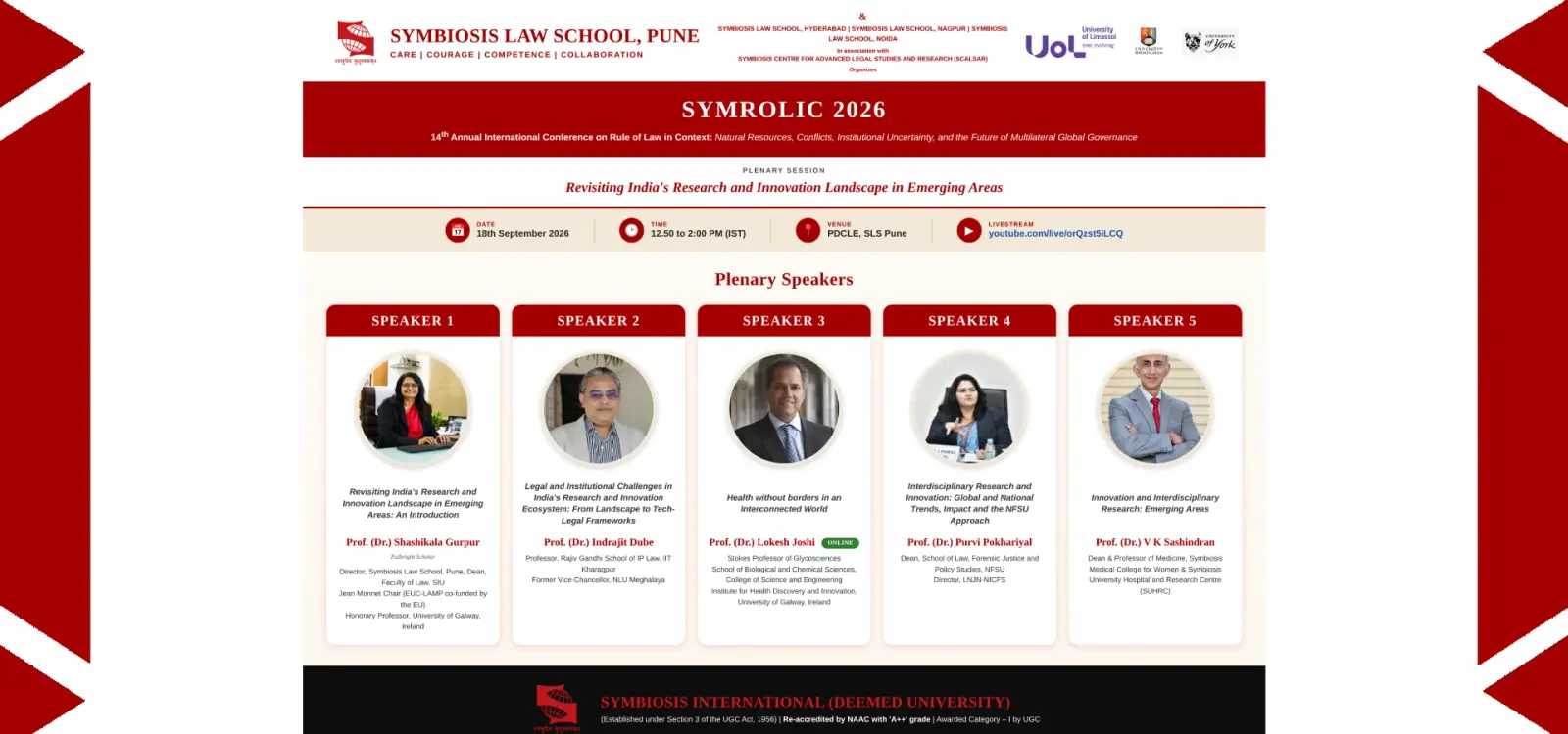 SYMBIOSIS Law School campus