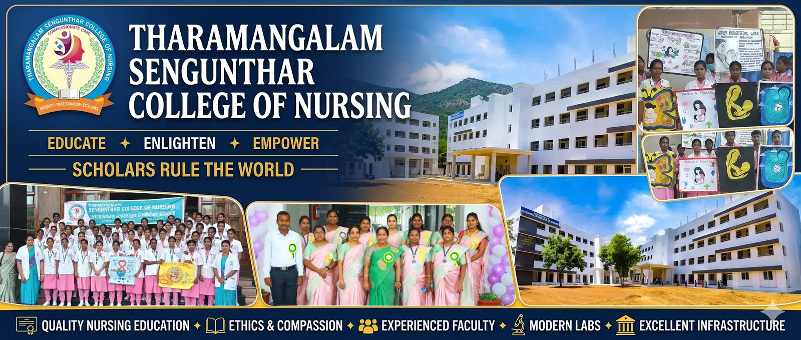 Tharamangalam Sengunthar College of Nursing campus