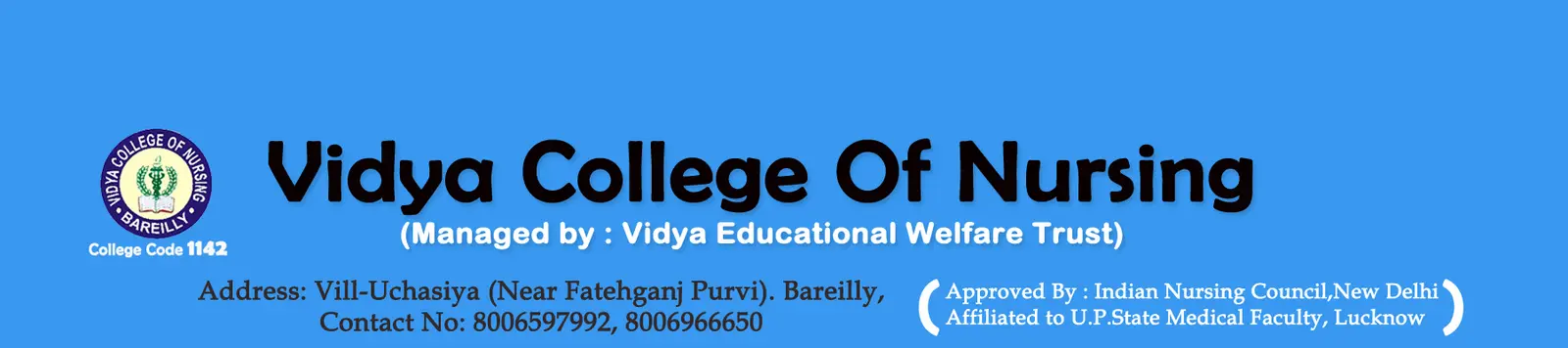 Vidya College of Nursing campus