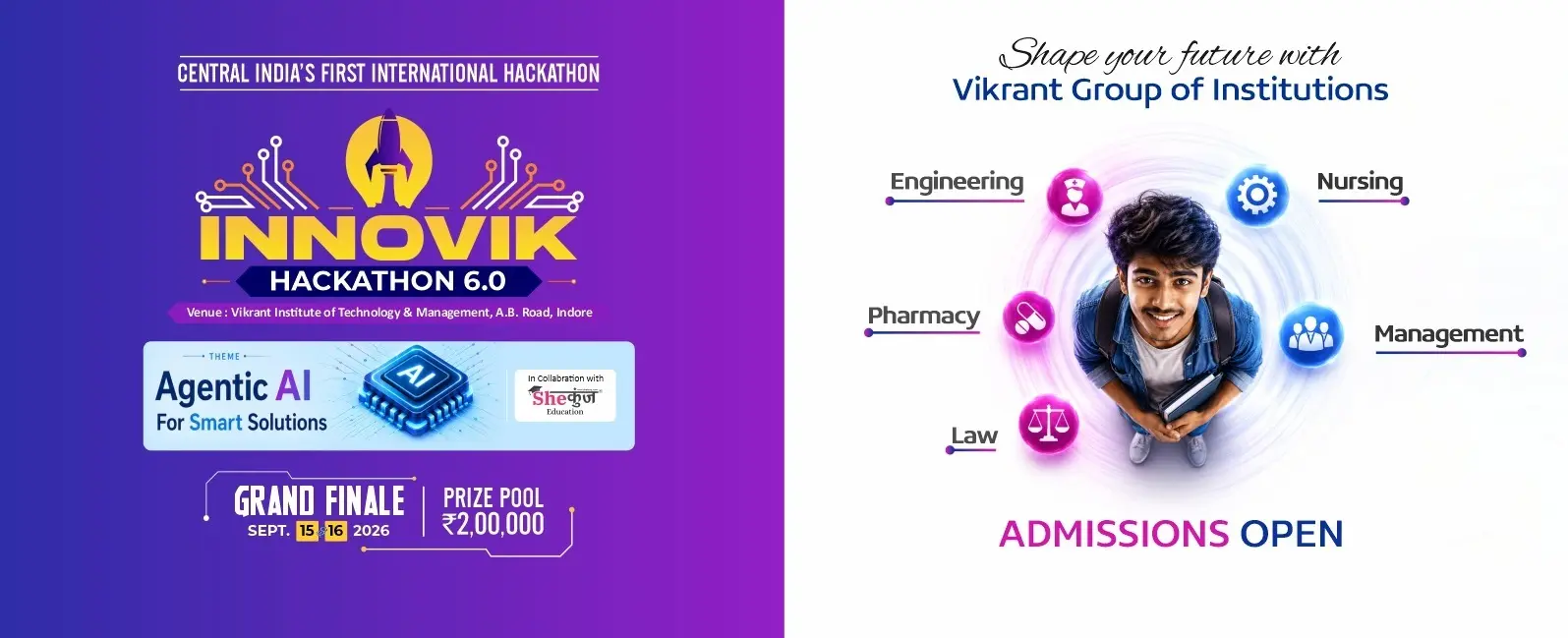Vikrant Institute of Technology & Management Gram Borkheri campus