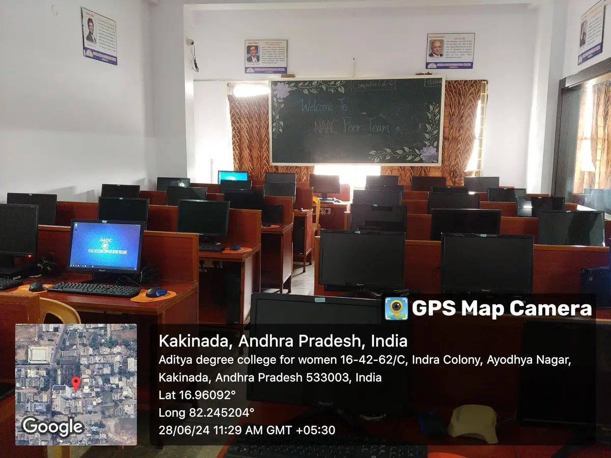 Aditya Degree and PG College for Women, Santinagar: campus photo 8