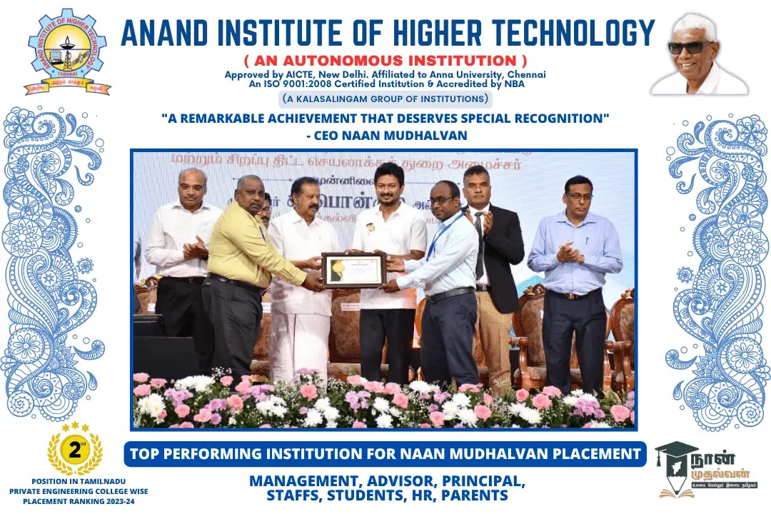 Anand Institute of Higher Technology – AIHT: campus photo 1