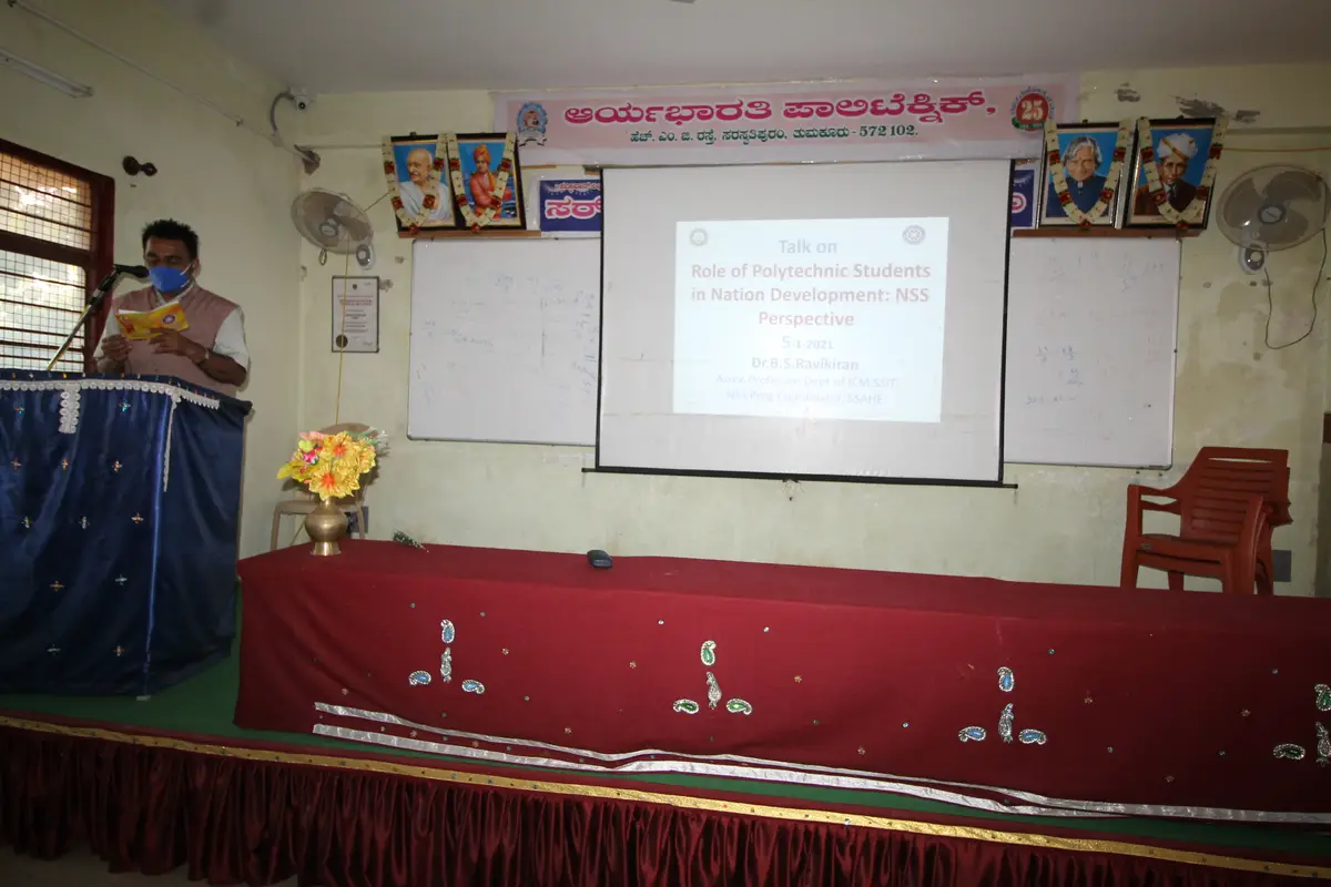 Arya Bharathi Polytechnic Tumkur: campus photo 2