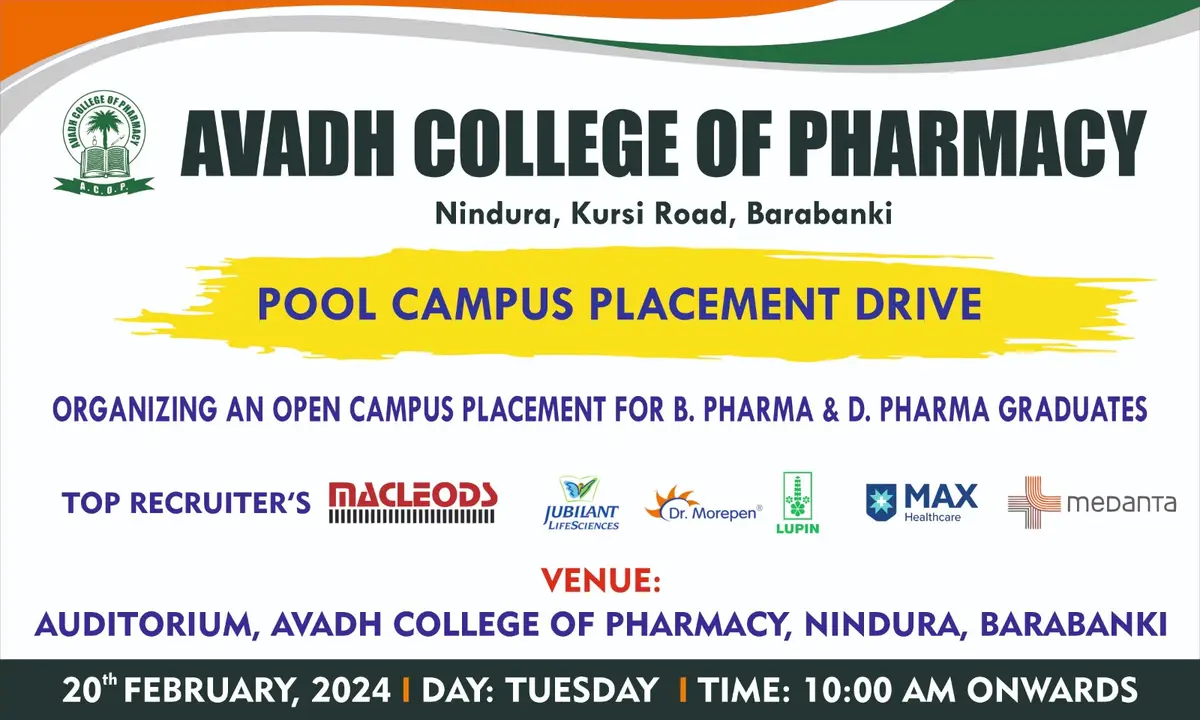 Avadh College of Pharmacy Nindura Tehsil Fatehpur Barabanki: campus photo 2