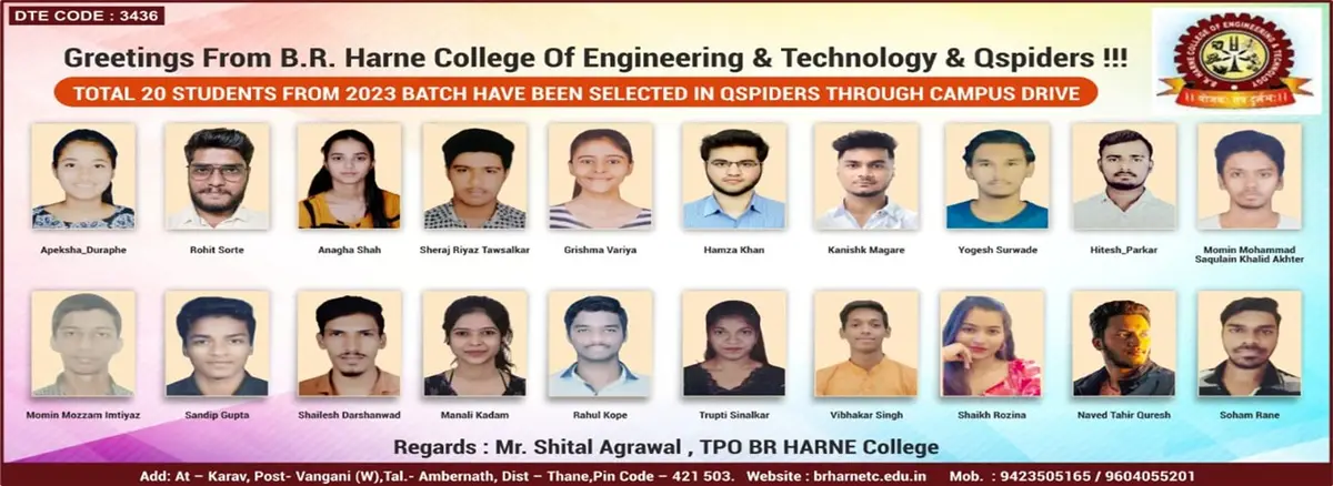 B. R. Harne College of Engineering and Technology: campus photo 1