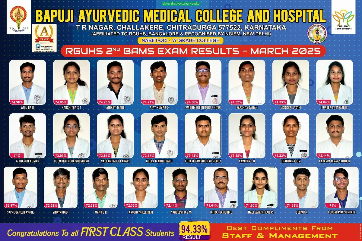 Bapuji Ayurvedic Medical College: campus photo 8
