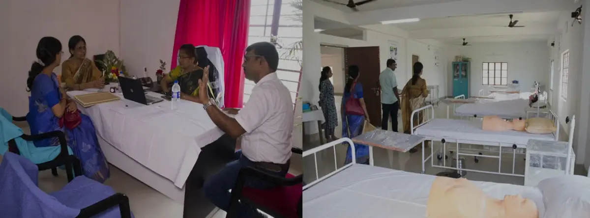 Barasat Ams Institute of Nursing campus