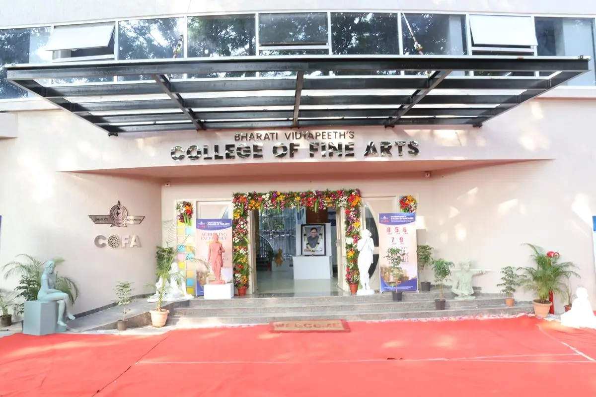 Bharati Vidyapeeths College of Fine Arts: campus photo 6