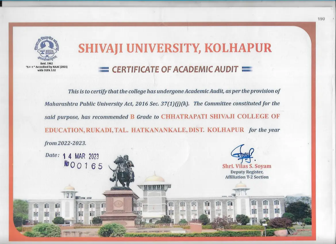 Chh. Shivaji College of Education campus