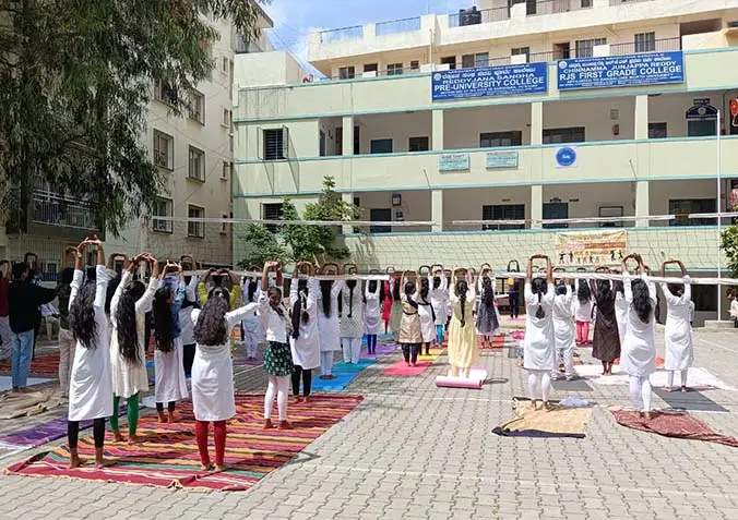 Chinnamma Junjappa Reddy R.J.S College, Chowdeshwari Layout, R.J.S Road, Maratthahalli, Bangalore-37: campus photo 7