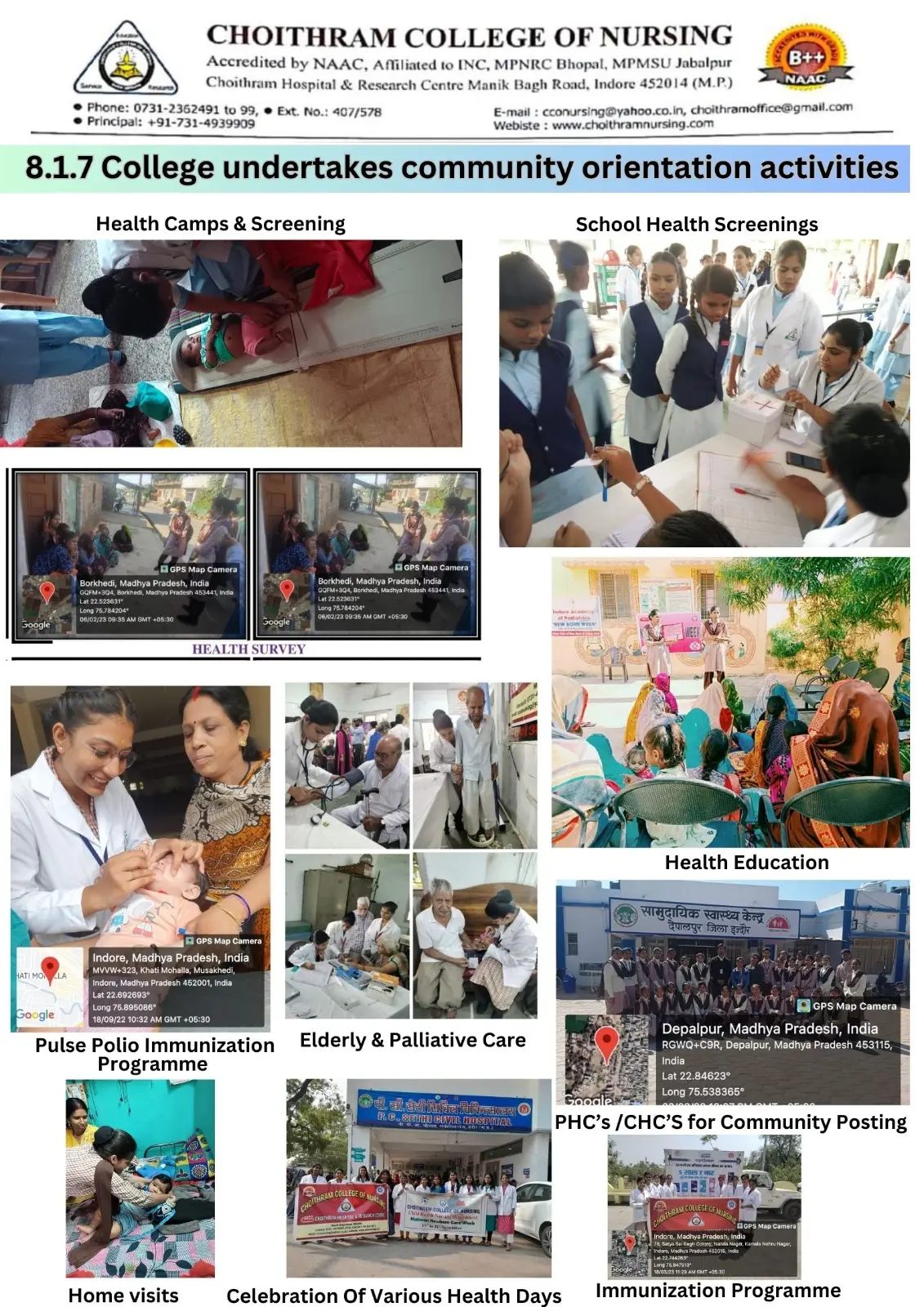Choithram College of Nursing: campus photo 2