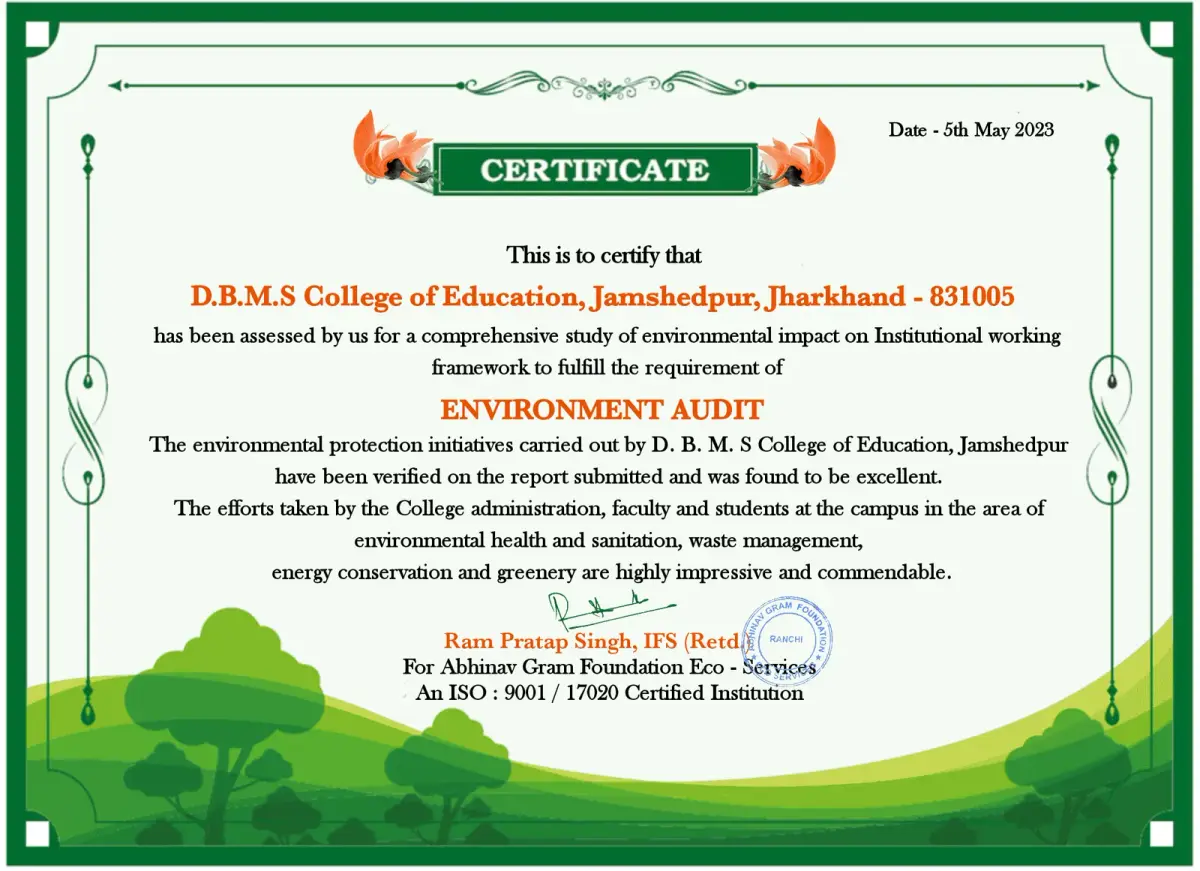 D.B.M.S College of Education campus photo 1