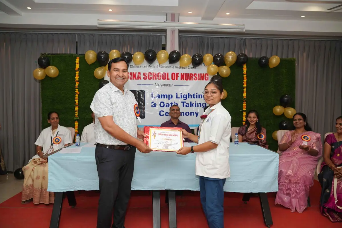 Dhanwantri Medical Education and Research Centres, Vedika School of Nursing: campus photo 8