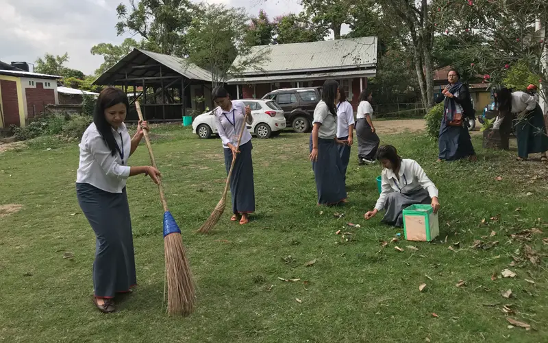 Diet D.M.College Campus Imphal: campus photo 3