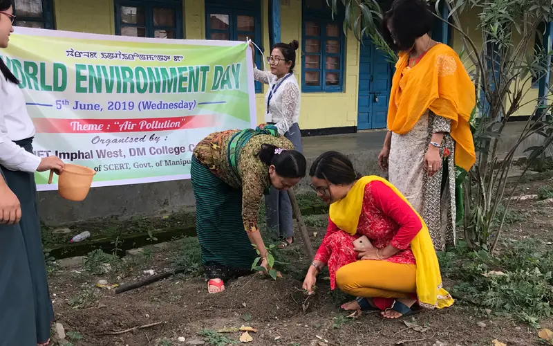 Diet D.M.College Campus Imphal: campus photo 1