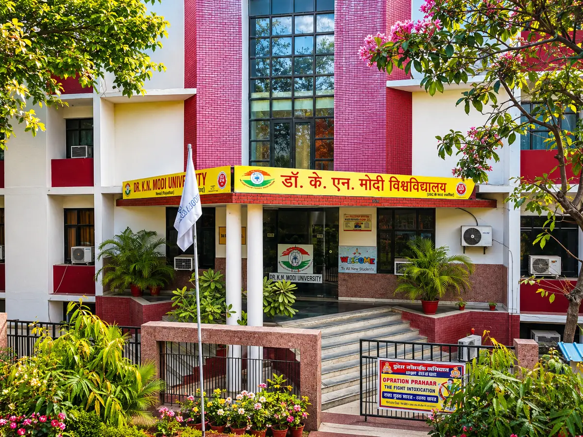 Dr K N Modi University: campus photo 1