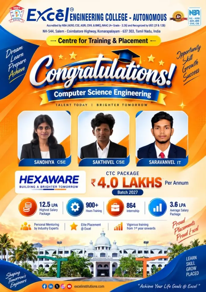 Excel Engineering College: campus photo 3