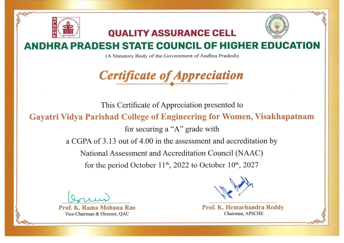 Gayatri Vidya Parishad College of Engineering for Women: campus photo 3