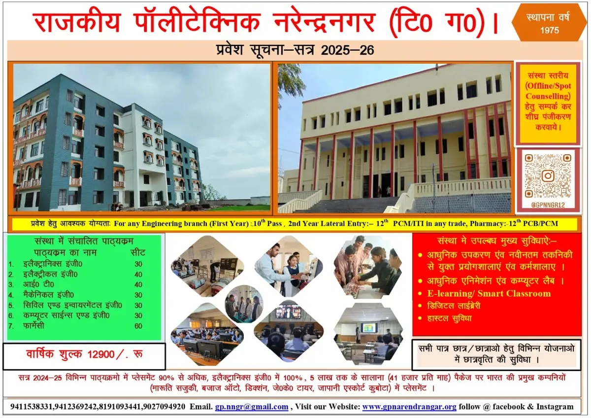 Government Polytechnic, Narendra Nagar: campus photo 1