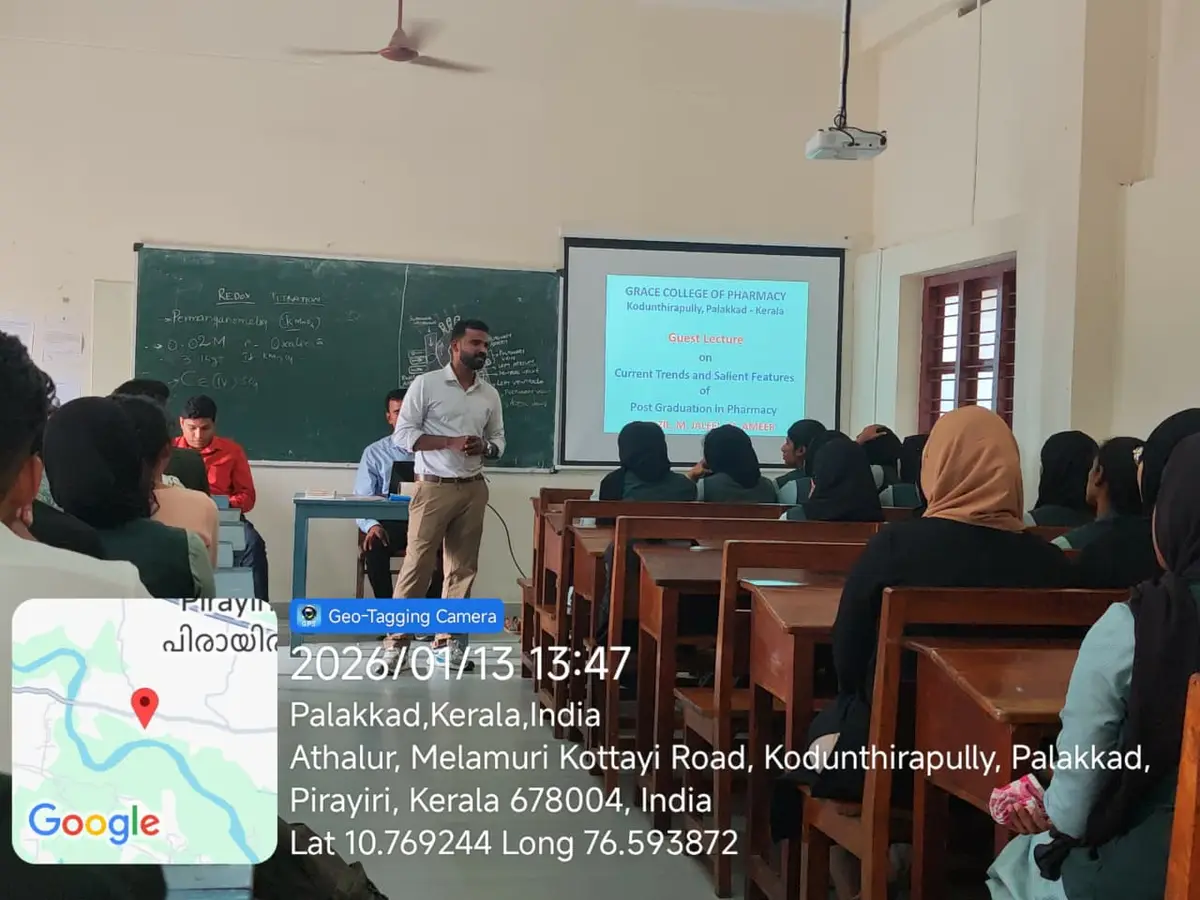 Grace College of Pharmacy, Athalur, Kodunthirappally campus photo 8