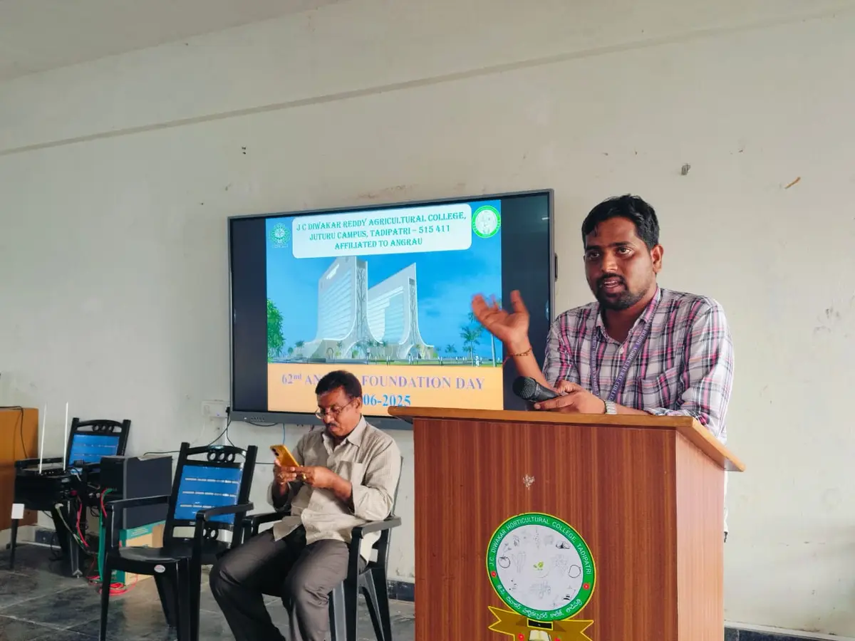J.C.Diwakar Reddy Agricultural College, Tadiptri: campus photo 7