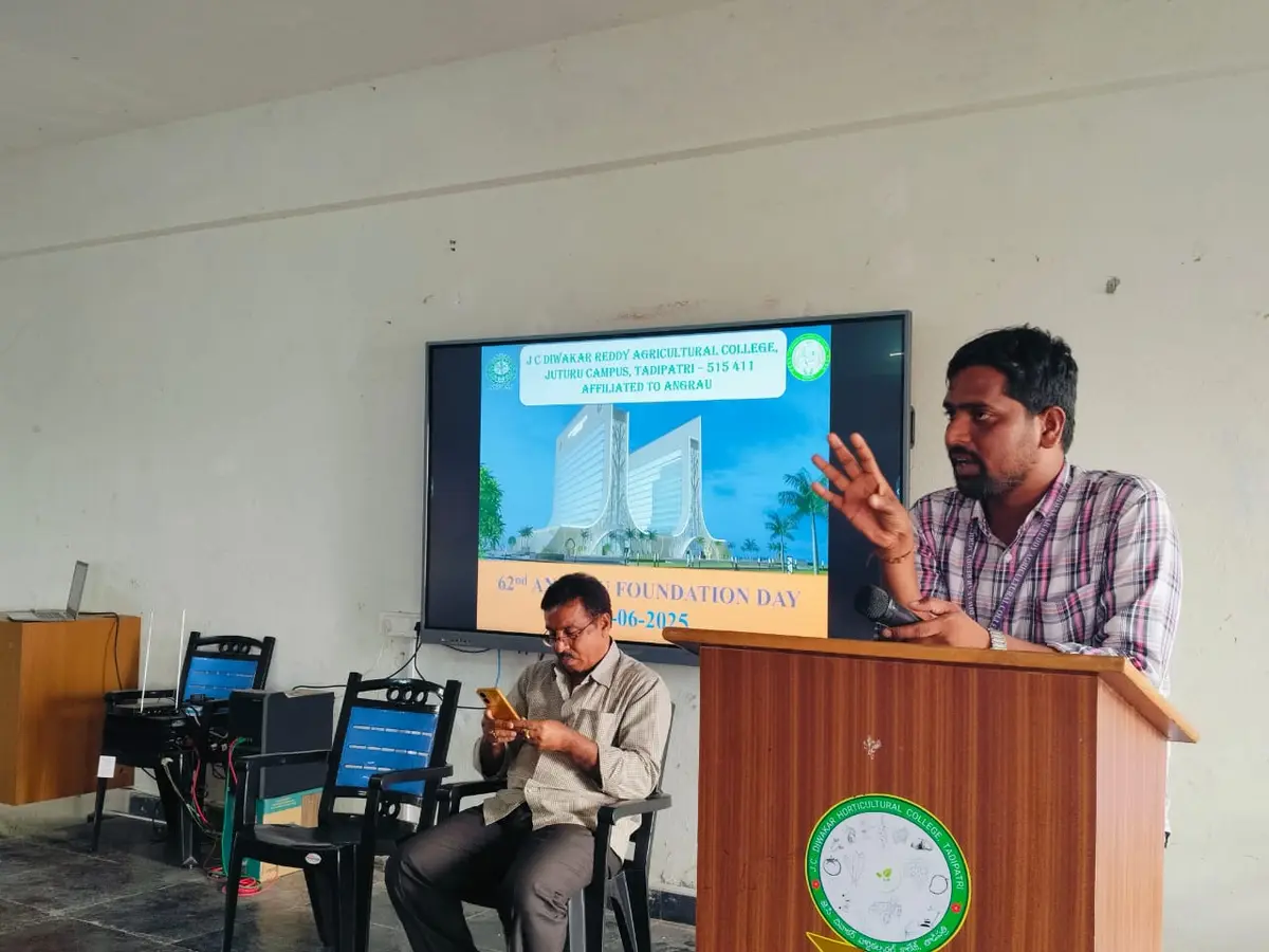 J.C.Diwakar Reddy Agricultural College, Tadiptri: campus photo 5