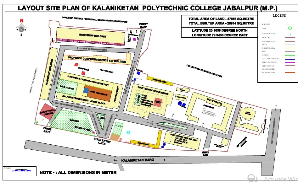 Kalaniketan Polytechnic College Jabalpur: campus photo 1