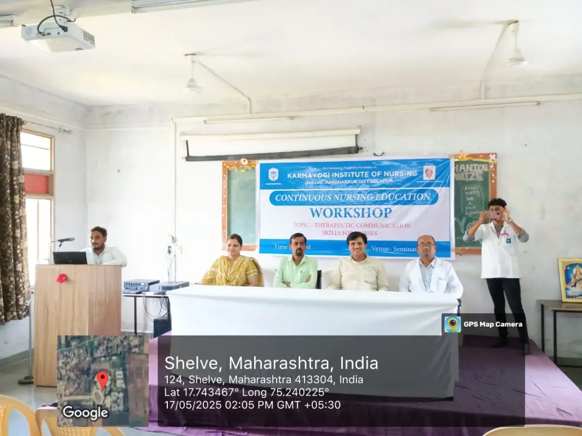 Karmayogi Institute of Nursing, Shelve Pandharpur: campus photo 8